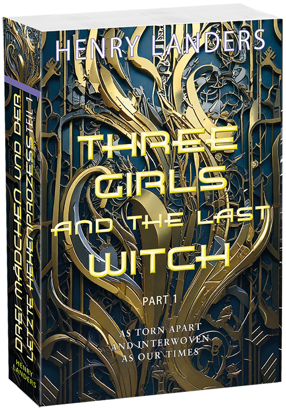Book Cover: Three Girls and the last Witch - Paert 1