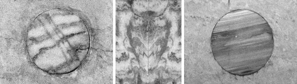 Henry Landers Kunst Serie Titel - Three Times 15 Shades of God