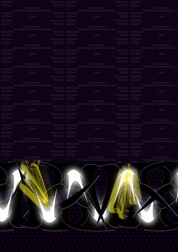 Henry Landers Fotografie Serie Titel X Capitals - Muster für Rollbild-Serien