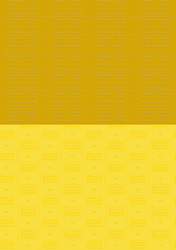 Henry Landers Fotografie Serie Titel X Capitals - Muster für Rollbild-Serien